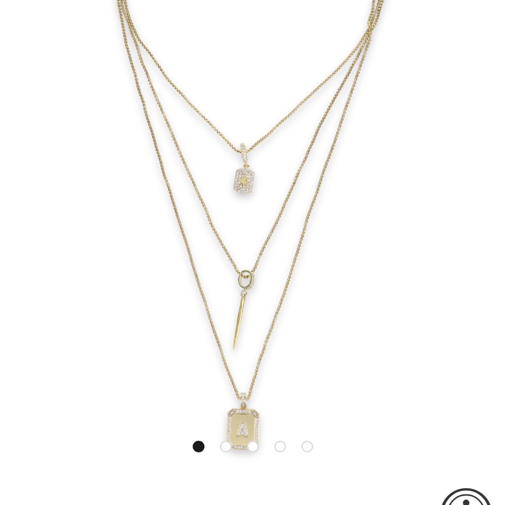 Artizan Joyeria You & The Needle Necklace Set “L”